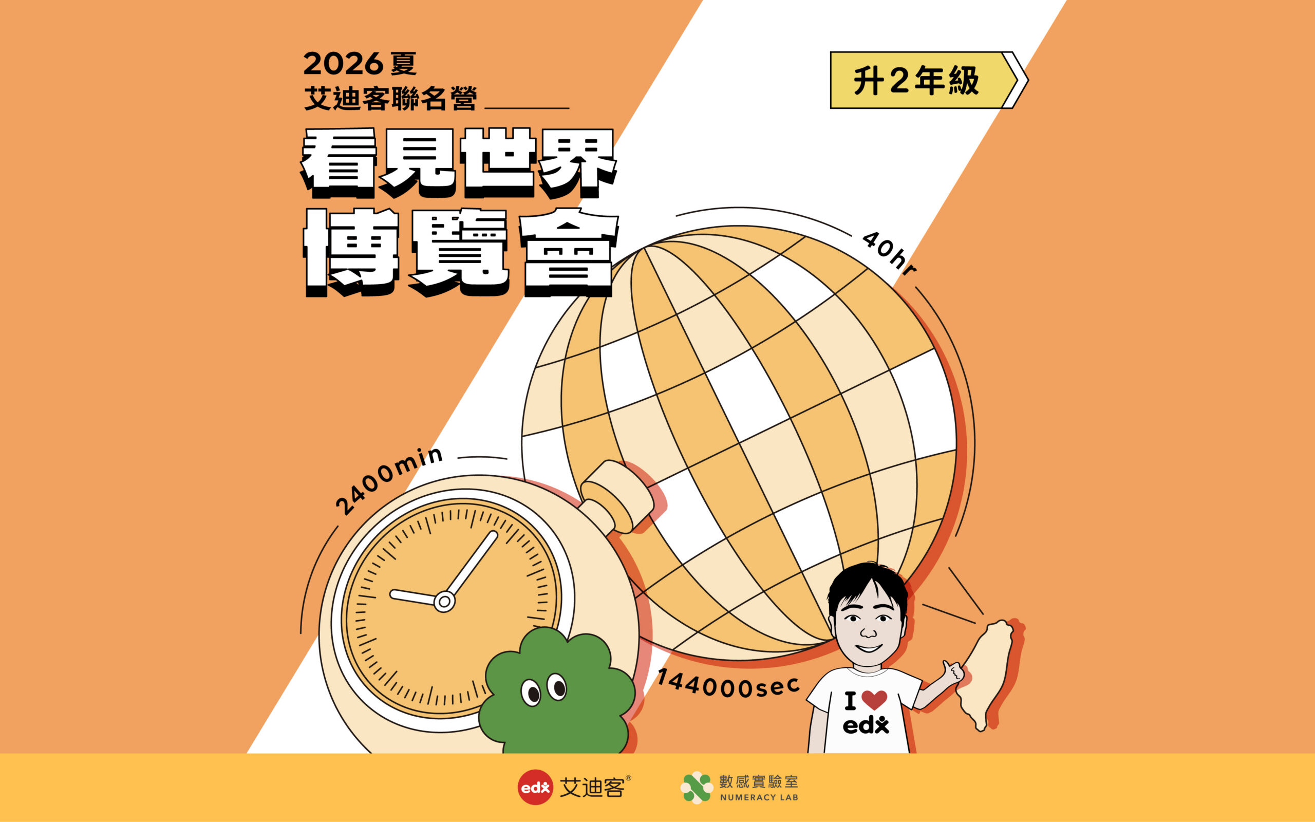 【升2年級】2026夏｜艾迪客聯名營：看見世界博覽會